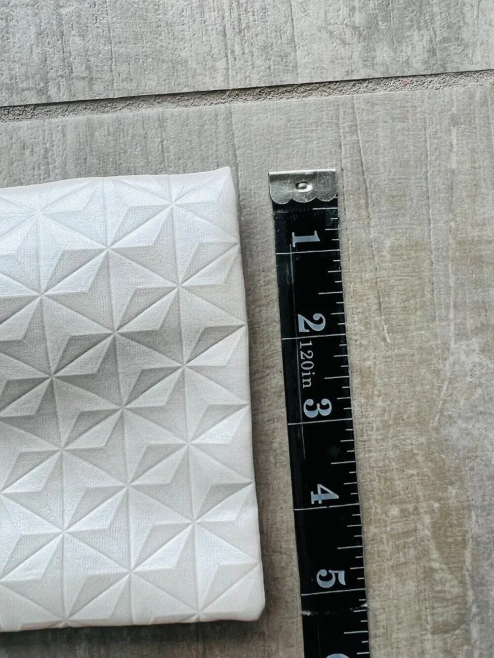 Ipsy Makeup Bag March 2023 Silver Pearl Shimmer Travel Pouch Wallet Clutch Case